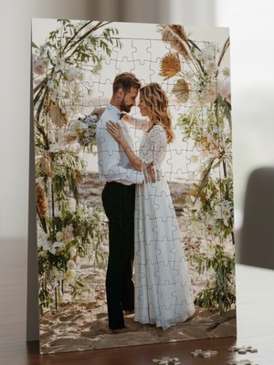 Miracix Kişiye Özel A4 Puzzle 99 Parça – Fotoğraflı Özel Tasarım Hediye