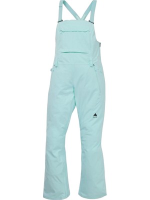 Burton Reserve 2l Stretch Slim Bibs Kadın Yeşil Snowboard Pantolonu