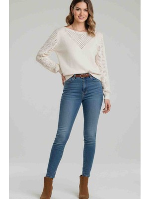 Modelist Ajurlu Zarif Triko Kazak