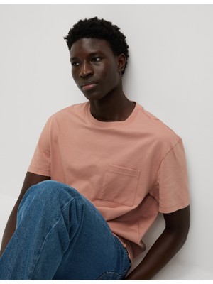 Marks & Spencer Saf Pamuklu Kısa Kollu T-Shirt