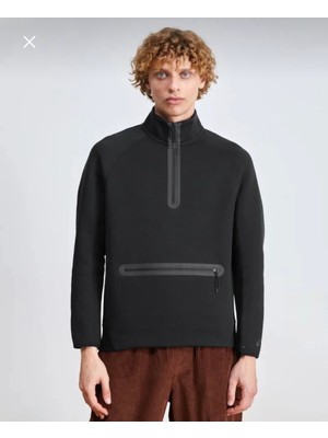 Nike Men's Sportswear Tech Fleece Half-Zip Siyah Erkek Sweatshirt FB7998-010