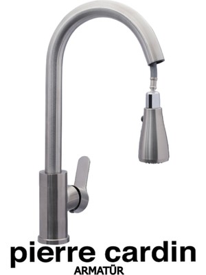 Pierre Cardin Inox Spiralli Evye Armatürü