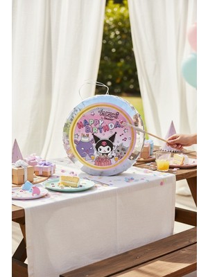 Cadde Süs Kuromi Temalı Pinyata ve Sopası