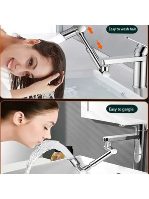 Vice Avm 1080 Derece Dönebilen Mutfak ve Lavabo Bataryası Akrobat Musluk Ucu (4915) GO-53-vice/(1395) 03786