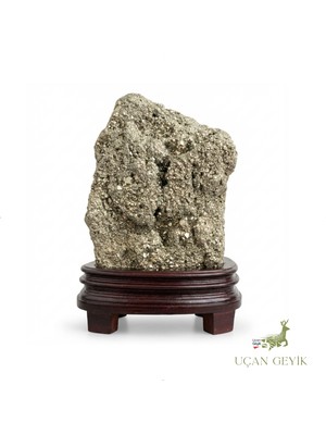 Uçan Geyik Ham İşlenmemiş Doğal Pirit Taşı 3 kg - Enerji, Korunma ve Özgüven Taşı