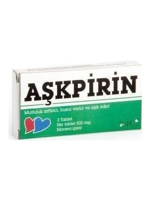 Aşk Pirin Ilaç Kutusu