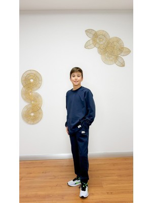 Divinus Erkek Çocuk Basıc Kangru Cepli Eşortman Takım