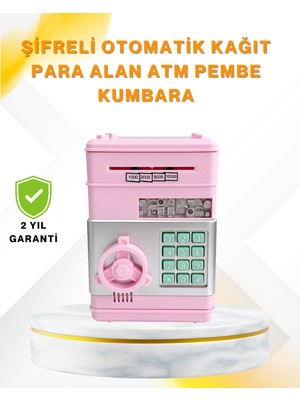 Şifreli Elektronik Para Biriktirme Kumbarası Büyük Kapasiteli