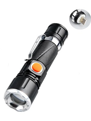 Sb Shopping P50 LED Şarjlı Mıknatıslı USB El Feneri WT-622