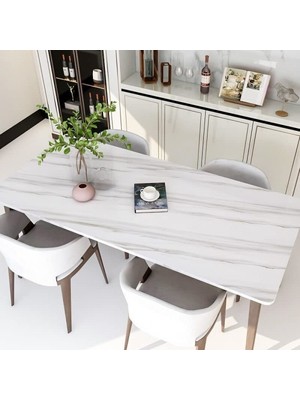 Just Cheap Store Açık Mermer Desenli Yapışkanlı Folyo Kaplama Kağıdı