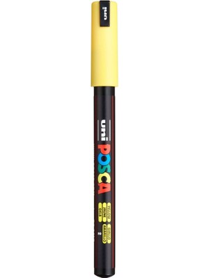 Posca Pc-1mr Su Bazlı Marker Kalem Sarı 1 Adet