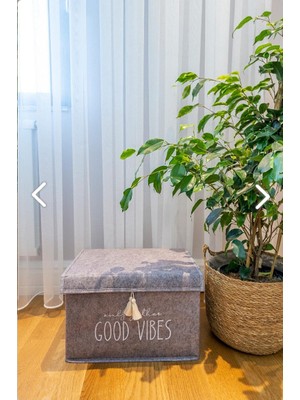 ALAS Keçe Kapaklı Kutu Gri Mini