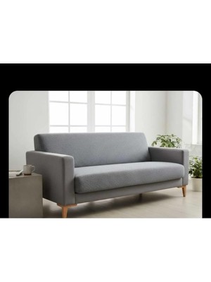 Karamanlı Home Jakarlı Kaydırmaz Pamuklu Garantili Koltuk Örtüsü 180X215 cm