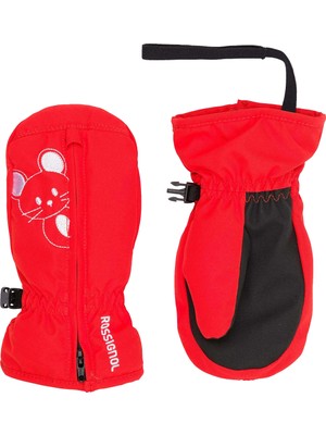Rossignol Unisex Çocuk Eldiven L3 Baby M Gül Kurusu