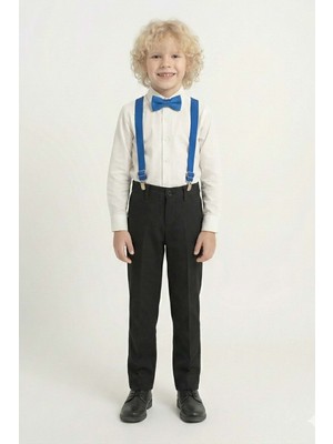 Mnk Baby & Kids Beyaz Gömlekli Erkek Çocuk Takım M00787