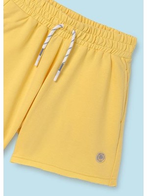 Mayoral Kız Çocuk Sarı Polar Şort 06272