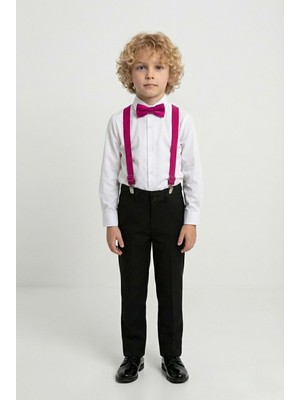 Mnk Baby & Kids Beyaz Gömlekli Erkek Çocuk Takım M00787