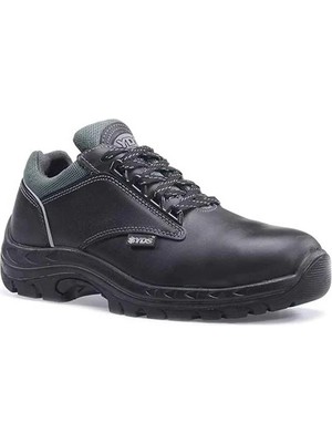 Birmont Ul 100 S3 Iş Güvenliği Ayakkabısı Siyah – Hakiki Deri, Non-Metallic Burun, Kaymaz Taban, Suya Dayanıklı, Darbe ve Delinmeye Karşı Korumalı Profesyonel Iş Ayakkabısı