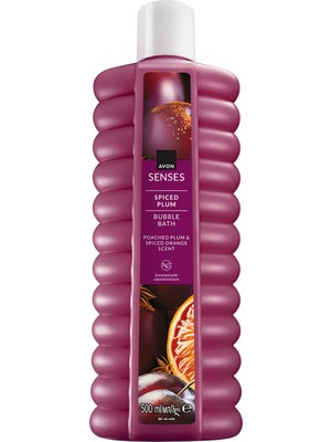 Avon Spiced Plum Baharatlı Erik ve Portakal Kokulu Banyo Köpüğü 500 Ml.