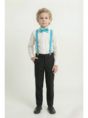 Mnk Baby & Kids Beyaz Gömlekli Erkek Çocuk Takım M00787