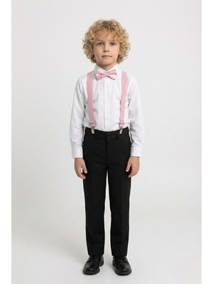 Mnk Baby & Kids Beyaz Gömlekli Erkek Çocuk Takım M00787