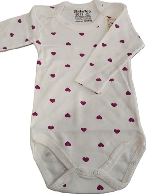 Bulut Anne ve Çocuk Uzun Kollu Çıtçıtlı Body %100 Pamuklu Desenli /renkli Erkek ve Kız Bebek Unisex Tasarım Çıtçıtlı Yaka