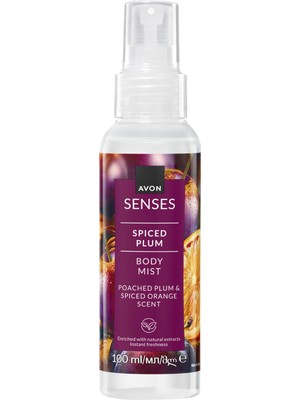 Avon Spiced Plum Baharatlı Erik ve Portakal Kokulu Vücut Spreyi 100 Ml.