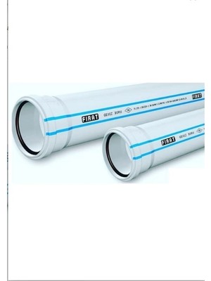 Fırat 100/1000 Pvc Atık Su Borusu 1 Bağ 5 Adet 2.2mm Gediz