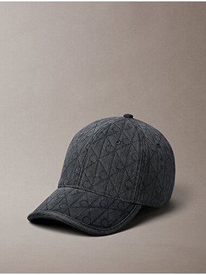 Calvin Klein Kadın Denim Emblem Burnout Şapka