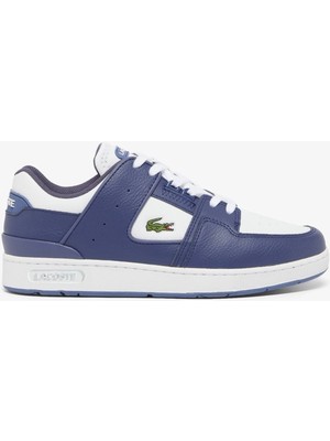 Lacoste Sport Court Cage Leather Mens Sneaker Hakiki Deri Erkek Günlük Spor Ayakkabı Beyaz