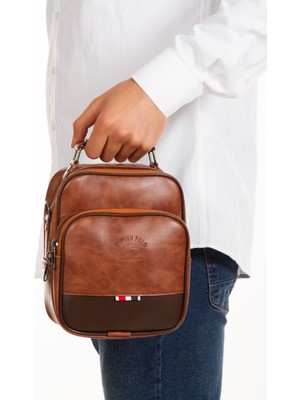 Sannora Bags Erkek Siyah El ve Omuz Çantası Çapraz Askılı