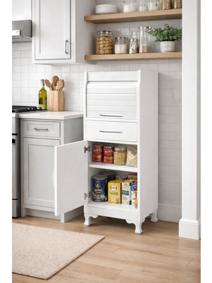 Neva Dolaplı Çekmeceli Lüx Ekmeklik