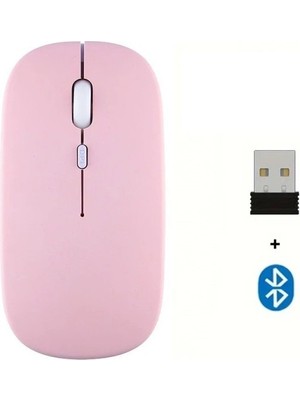 MobaxAksesuar Bluetooth Mouse 1000 DPI Kablosuz Oyun İçin Tablet Telefon Laptop Uyumlu