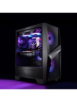 MSI Msı Mag Force 100R Rgb Gamer Pro Max – Amd Ryzen 5 7600X – Msı Nvidia Rtx 3080 – 16GB Ddr5 Ram – 1tb M.2 Nvme SSD
