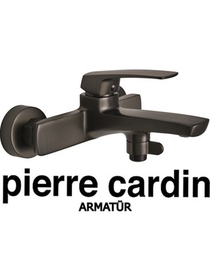 Pierre Cardin Zeno Gun Metal Banyo Armatürü