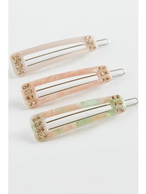 SHC4200 Dikdörtgen Taşlı Klipsli Toka