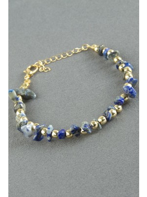 SHC4200 Lapis Kırık Doğaltaş Bileklik