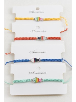 SHC4200 Balık Makrome Örgülü Bileklik