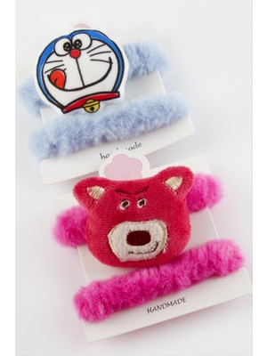 SHC4200 Çzgflm Karakteri Lastikli Toka 2 Adet