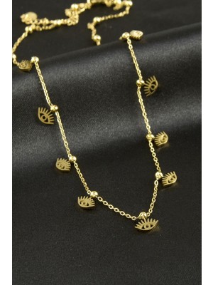 SHC4200 Göz Lüks Çelik Kolye