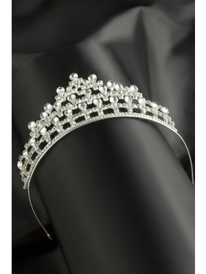 SHC4200 Lüks Taşlı Gelin Tacı