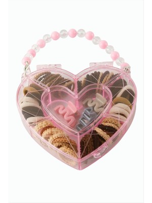 SHC4200 Kalp Çanta Kutulu Toka 55 Adet