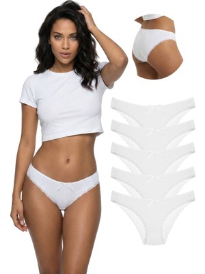 New Lilla 1101 Bikini Kadın T. Dantelli Külot Paketi