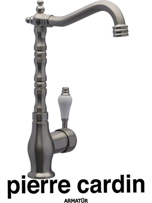 Pierre Cardin Rustik Kuğu Eviye Armatürü Inox