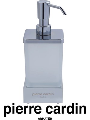 Pierre Cardin Roma Set Üstü Sıvı Sabunluk Krom – Banyo Aksesuarı Sıvı Sabunluk