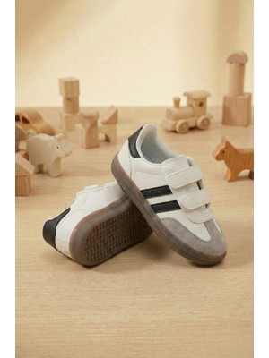 Oksit Smb Bantlı Cırtlı Unisex Retro Stil Çocuk Spor Ayakkabı Konforlu Adımlar Şık Tasarım