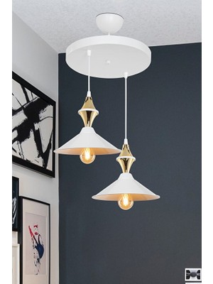 Duru Homelight Maya Karo Gold 2'li Avize