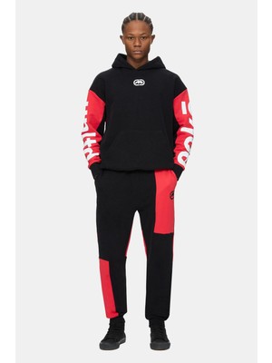 Ecko Unltd. Galveston Siyah Jogger Baskılı Loose Fit Erkek Eşofman Altı