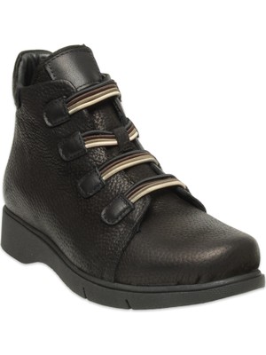 Mammamia D25KB-4535 Günlük Siyah Kadın Bot