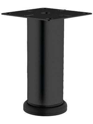 Hafele Alden 42 Mobilya Ayağı Mat Siyah Metal 10 cm (4 Adet)